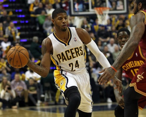 步行者碾压篮网B队，乔治送出助攻